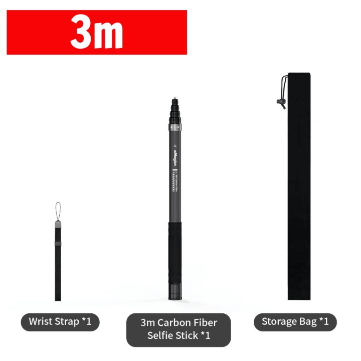 3m%20Invisible%20Selfie%20Stick%20Carbon%20Fiber%20Extended%20Monopod%20118"%20for%20%2013%20Insta360%20%20X4%20X5%20%20Osmo%20360/Action%205%20Pro%20Accessories%20-%20Image%207