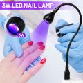 Mini UV LED Nail Lamp, Nail Polish Curing Lamp Mini UV Nail Lamp, UV Nail Polish Dryer Nail Art Tools. 