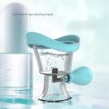 Silicone Squeeze Eyewash Cup Hypoallergenic Eye Care Portable Cleaner Fits In Eye Socket Without Leaking Cleaning Tool.