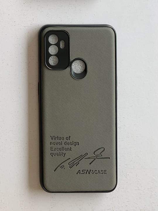 Oppo%20A53%20Rexine/Leather%20Back%20Cover%20-%20Image%204