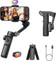 3-Axis Gimbal Stabilizer for Smartphone Foldable Handheld Phone Video Record Vlog Anti-Shake Stabilizer PTZ for iPhone Android. 