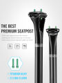 Lexon Carbon Seatpost 27.2/31.6MM Bike  MTB Road Gravel 400MM 5mm offset seat Tube Mountain Cycling FOR Bicycle Accessories. 