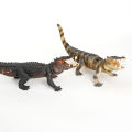 White/Brown/Green Realistic Crocodile Action Figures Solid Simulation Animals Model Decoration Toys For Christmas . 