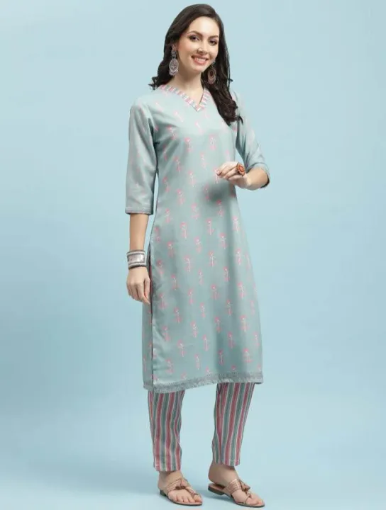 Women%E2%80%99s%20Floral%20Print%20Kurtha%20-%20Image%203