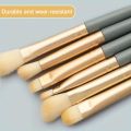 10PCS Soft-Bristled Makeup Brushes Morandi Color Portable Makeup Brush Set Novice Beginners Advanced Full Set of Makeup Tools. 