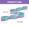 Resistance Band Yoga Auxiliary Stretching Belt Adult Latin Training Elastic Bands Beginner Pilates Dance Loop Fitness Tension.