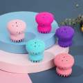 Silicone Facial Cleaning Brush For Limpiador Facial Octopus Shape Deep Pore Exfoliating Cleansing Face Brushes Skin Care. 