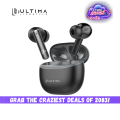 Ultima Boom 141 ANC Earbuds (30 dB)| Ultima Link App Support | 45Hrs Playtime | Game Mode (40ms) | IPX5 Water Resistant | 13 mm Drivers For Deep Bass Wireless Earbuds. 