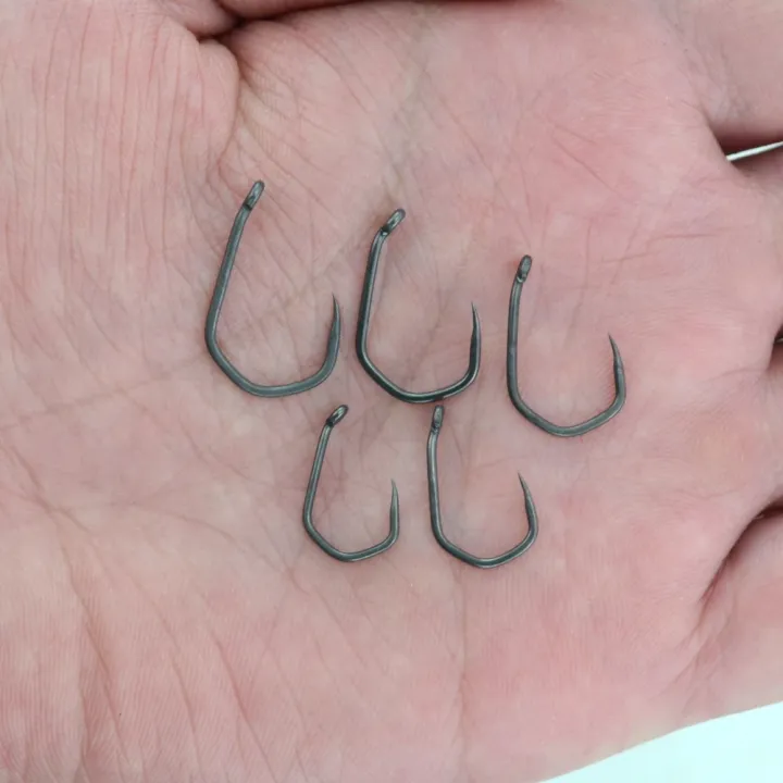 Hirisi%2050pcs%20PTFE%20Coated%20High%20Carbon%20Stainless%20Steel%20Barbless%20Fish%20Hook%20With%20Eye%208020%20Fishing%20Accessories%20-%20Image%203