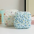 1pc Floral Sanitary Pad Storage Bag,Quilted,Portable Travel Bag for Women's Menstrual Pad,Coin Purse|Lipstick Pocket|Storage Bag sahara pad. 