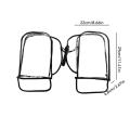 waterproof Handlebar Mittens motorcycle large rain cover Transparent Windproof Handlebar Mittens winter riding Handle Cover.