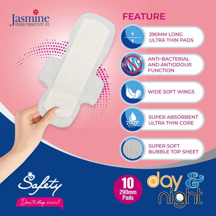 3%20packs%20of%20Safety%20Day%20&%20Night%20Ultra%2010%20XL%20Pads%20290%20mm%20-%20Image%205