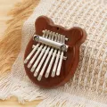 8 Key Mini Kalimba High Quality Exquisite Finger Thumb Piano Marimba Musical Good Accessory Pendant Gift,Valentine's Day. 