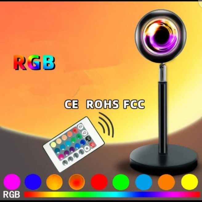 LED SUNSET LAMP RGB
