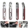 Right Angle Bidirectional Ratchet Screwdriver Socket Set Bit 1/4 Hexagon Handle Drive Torx Slot DIY Multifunctional Hand Tool. 