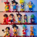 Dragon Ball Z Super Saiyan Son Goku Anime Figure Son Gohan Vegeta Broly Piccolo Majin Buu Set Action Figurine Model Gifts Toy. 