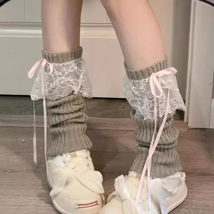 Autumn%20and%20Winter%20Ribbon%20Lolita%20Knee%20Warmers%20Long%20Socks%20JK%20Knitted%20Leg%20Warmers%202025%20New%20Woman%20Leg%20Warmers%20-%20Image%202