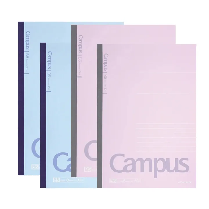 Japan%20KOKUYO%20Notebook%2080%20Pages%20Campus%20B5/A5%20Soft%20Surface%20Wireless%20Binding%20Horizontal%20Line%20School%20Office%20Stationery%20-%20Image%207