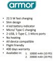 Armor AR-10 PD / AR-20 PD Power Bank – 10000mAh / 20000mAh | 22.5W Fast Charging | Type-C & Micro Input | Slim Design | Flight Friendly | Sapana Electronic. 