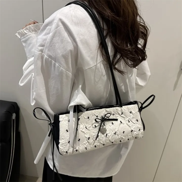 Niche%20Sweet%20Style%20Armpit%20Bag%20New%20Fashion%20Shopping%20Commuter%20Shoulder%20Bag%20Versatile%20Bow%20Handbag%20Women's%20Sale%20-%20Image%204