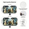 【 Car Window Folding Sunshade 】 Interesting Universal Car Windshield Sunshade Suitable for Cars, SUVs, RVs, Trucks.