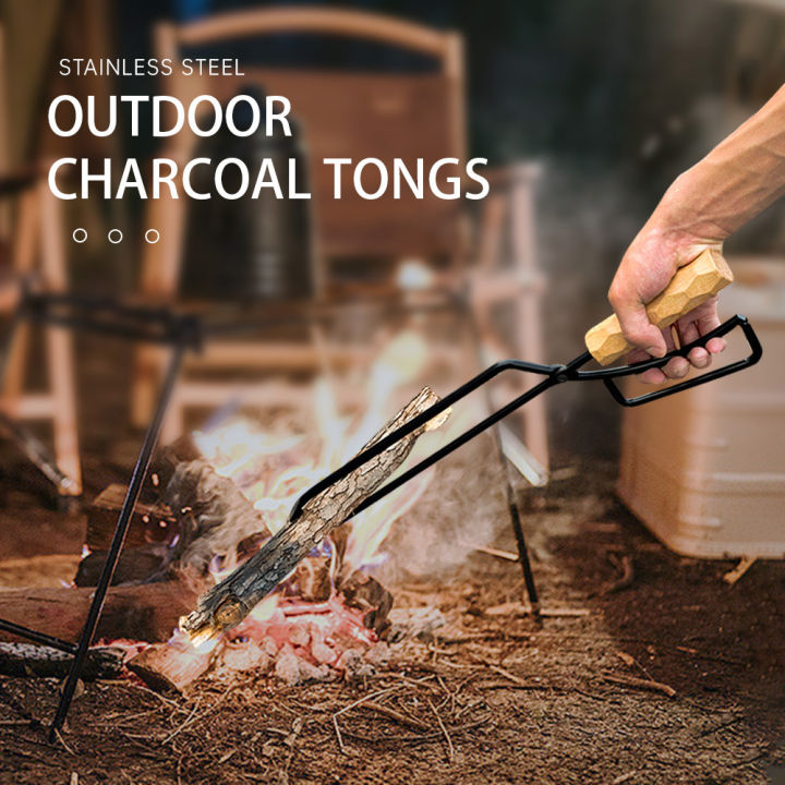 Fire%20Tong%20Charcoal%20Clip%20Metal%20Wooden%20Barbecue%20FireTongs%20Heat-resistant%20Carbon%20Picking%20Clip%20Outdoor%20Picnic%20Fireplace%20Clamp%20or%20Bag%20-%20Image%202