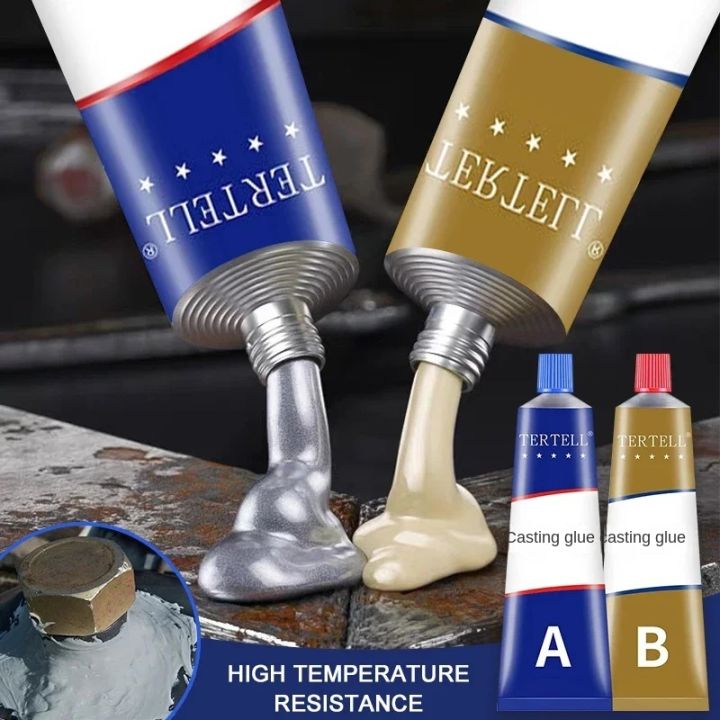 2-in-1 Metal Bonding Repair Paste – AB Casting Glue – Cold Weld – High Heat Resistant