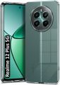 Silicone Realme 12 Plus 5G Back Cover | Slim Soft Back Case for Realme 12 Plus 5G (Transparent). 