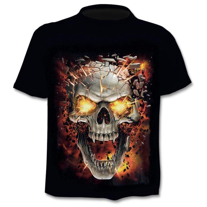 New%20retro%20street%20punk%20motorcycle%20men's%20T-shirt%203D%20shirt%20casual%20fashion%20hip-hop%20horror%20short%20sleeved%20round%20neck%20men's%20clothing%20-%20Image%207