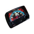 Unique motorcycle speedo meter led lightning double monogram for bike 70cc standard quality beautiful look. 
