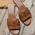 New Summer Designer Women'S Solid Color Fashion Slippers Zapatos De Mujer Women'S Shoes Slippers Women Slippers  Women Shoes. 
