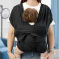 Portable Baby Carrier Wrap for Mothers Simple Child-Carrying Sling for Walking Outdoors Breathable Fresh Air Design. 
