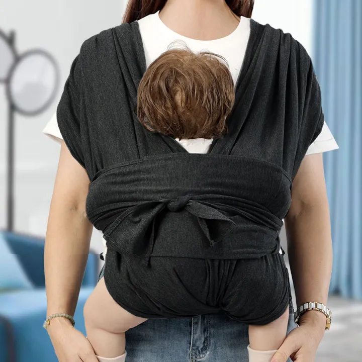 Portable%20Baby%20Carrier%20Wrap%20for%20Mothers%20Simple%20Child-Carrying%20Sling%20for%20Walking%20Outdoors%20Breathable%20Fresh%20Air%20Design%20-%20Image%203