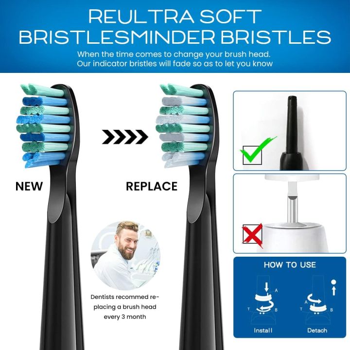 4%20Pcs%20Electric%20Toothbrush%20Heads%20Compatible%20with%20Fairywill%20D7/D8/FW507/FW508/FW551/917/959/SG-E9%20Moderately%20Soft%20Bristles%20Brush%20-%20Image%206