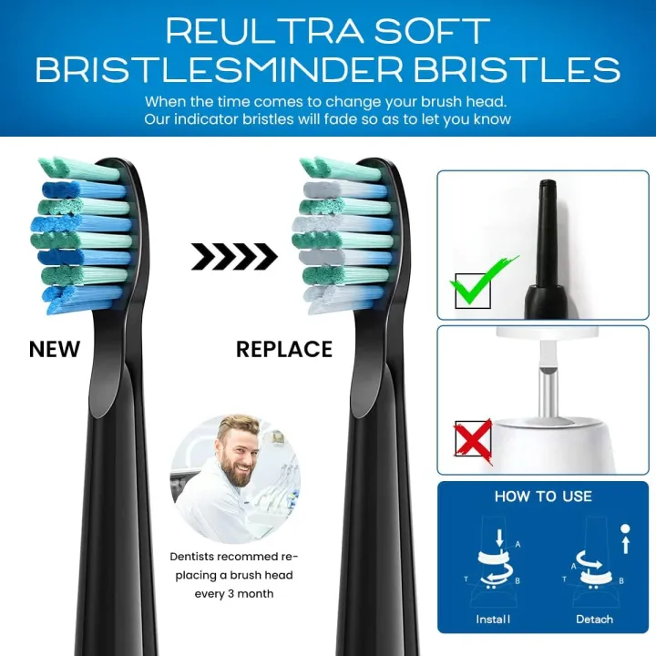 4%20Pcs%20Electric%20Toothbrush%20Heads%20Compatible%20with%20Fairywill%20D7/D8/FW507/FW508/FW551/917/959/SG-E9%20Moderately%20Soft%20Bristles%20Brush%20-%20Image%206