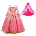 Girls Sleeping Beauty Aurora Princess Halloween Cosplay Dress Off Shoulder Kids Gift Carnival Party Fancy Princess Clothing. 