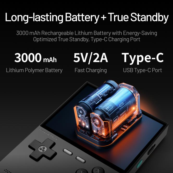 TRIMUI%20BRICK%20CNC%20Metal%20Retro%20Handheld%20Console%203.2"%20%201024x768%20IPS%20Linux%20Mood%20LED%20Free%20Keycap%203000mAh%20WiFi%20%20for%20Game%20Lovers%20-%20Image%202