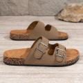 Men's Fashionable Slippers Waterproof Non-Slip Thick-Soled Wear-Resistant Home Outdoor Work Casual Slippers. 