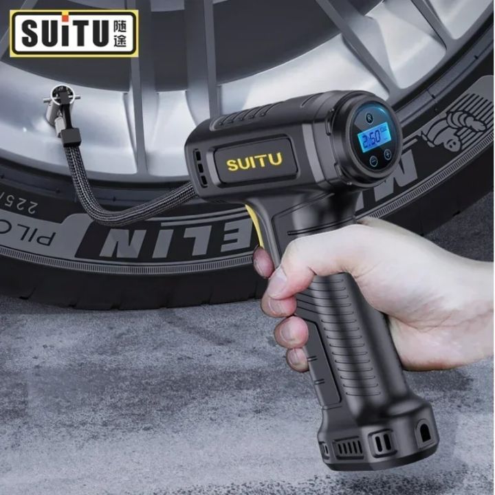 New%20120W%20Handheld%20Air%20Compressor%20Wireless/Wired%20Inflatable%20Pump%20Portable%20Air%20Pump%20Tire%20Inflator%20Digital%20for%20Car%20Bicycle%20Balls%20-%20Image%203
