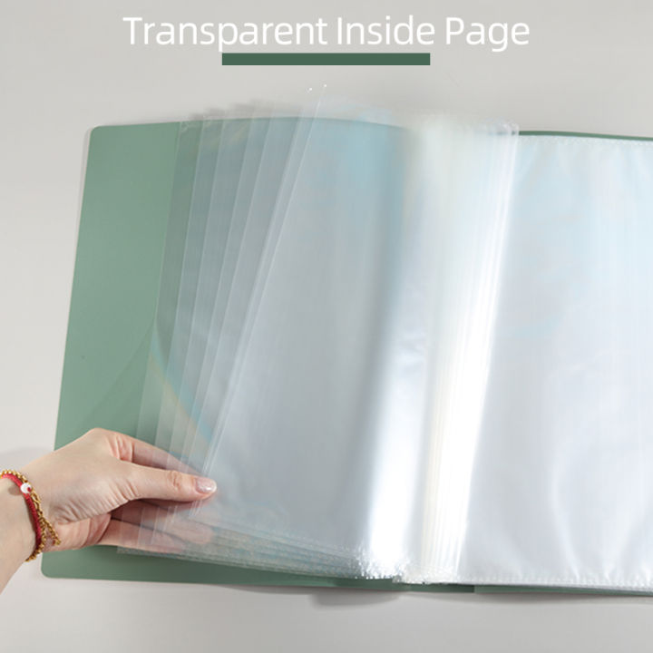 KOBEST%20Multi-Layer%20A4%20Side%20Transparent%20Thickening%20Folder%20-%2020/30/40/60%20Pages%20Office%20School%20Supplies%20High%20Quality%20File%20Cover%20-%20Image%204
