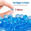Gel Ball Blaster Ammo 5 Pack–10,000 Per Pack Works for Gel Blaster and Splatter Ball Gun, Gel Gun Ammo, Water Ball Beads.
