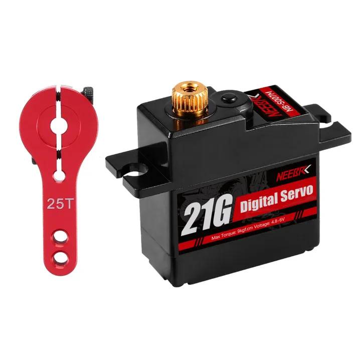 NEEBRC%2021g%20Metal%20Gear%20Micro%20Digital%20Servo%20Motor%20Waterproof%20for%201:18%201:16%20RC%20Car%20HYPER%20GO%20WLTOYS%20144001%20Truck%20Plane%20Boat%20Robot%20-%20Image%207