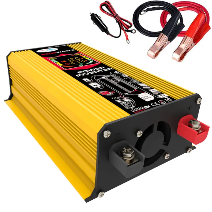 6000W%20Power%20Converter%20Modified%20Sine%20Wave%20Vehicle%20Smart%20Inverter%20DC%2012V%20To%20AC%20110V%20220V%20Digital%20Power%20Inverter%20LCD%20Display%20for%20RV%20-%20Image%204
