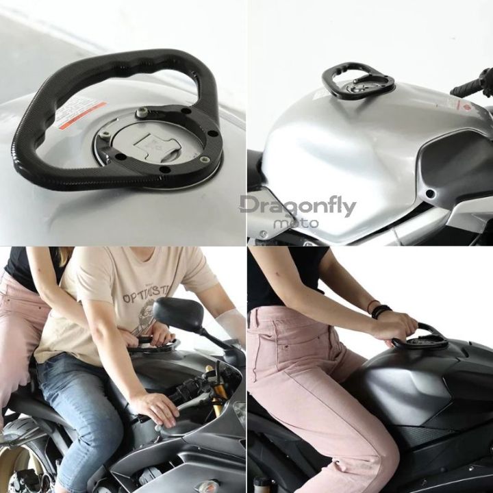Motorcycle Passenger Fuel Tank Handlebar Grip For Honda CBR600, CBR900