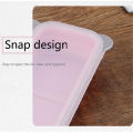 1Pc Portable Tableware Box Transparent Cover Cutlery Case Travel Outdoor School Home Stowage Reusable Practical Cutlery. 