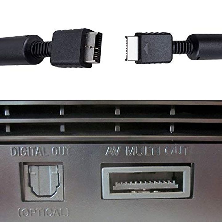 Connecting%20Cable%20RGEEK%20PS2%20PS3%20AV%20to%20RCA%20Composite%20Cable%20Cord%20for%20%20Playstation%202%20PS3%20(6FT)%20Can%20Be%20Viewed%20on%20TV/Monitor%20-%20Image%204