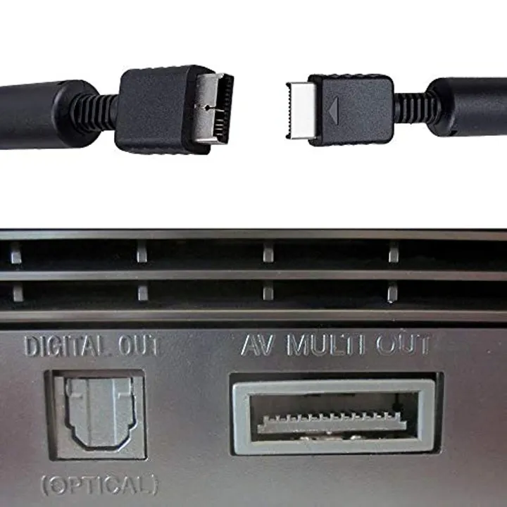Connecting%20Cable%20RGEEK%20PS2%20PS3%20AV%20to%20RCA%20Composite%20Cable%20Cord%20for%20%20Playstation%202%20PS3%20(6FT)%20Can%20Be%20Viewed%20on%20TV/Monitor%20-%20Image%204