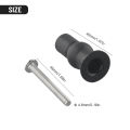 2pcs Expansion Screw Toilet Seat Top Fix Seat Hinge Hole Fixings Well Nut Screw  Back To Wall Toilet Cover Accessories. 