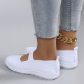 Spring new women's sports shoes, fashionable, breathable, lightweight, non-slip, wear-resistant, casual sports shoes, flat shoes. 