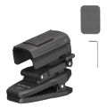 SUNNYLIFE Backpack Clip Mount for Pocket 3 | Extendable Rotatable Magnetic Holder - Hands-Free Vlogging, Cycling, Hi.